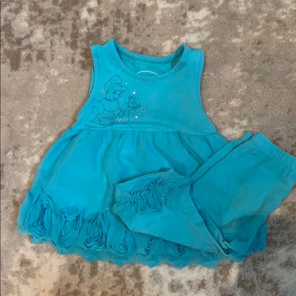 ***Disney*** Cinderella tank and pants. 18 months